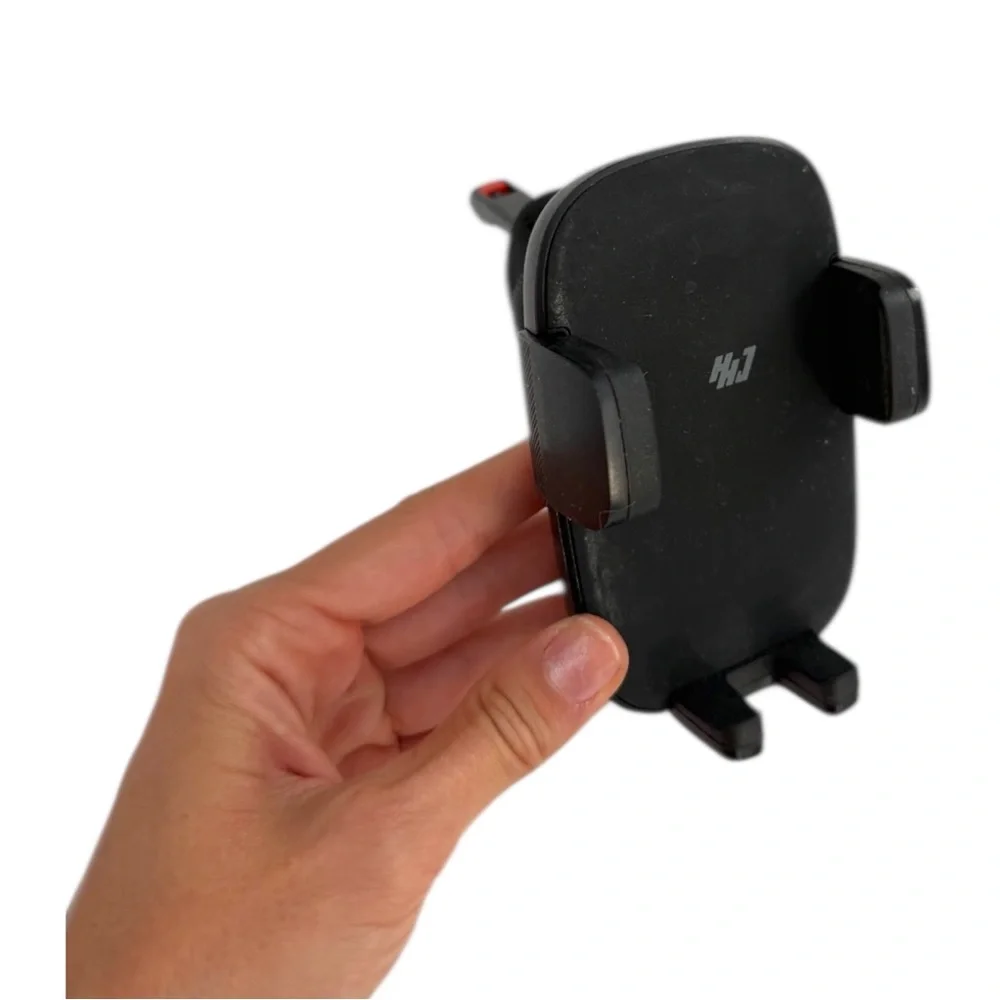 Black Car Phone Mount used